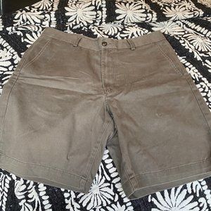 Banana Republic Brown Flat Front Shorts Size 36